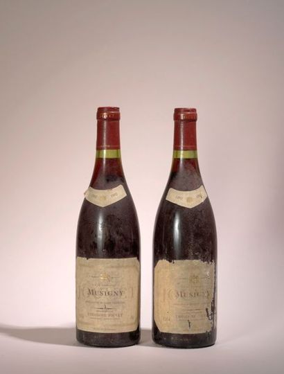 Musigny 2 bouteilles Musigny 1982, Théodore Jouvet
